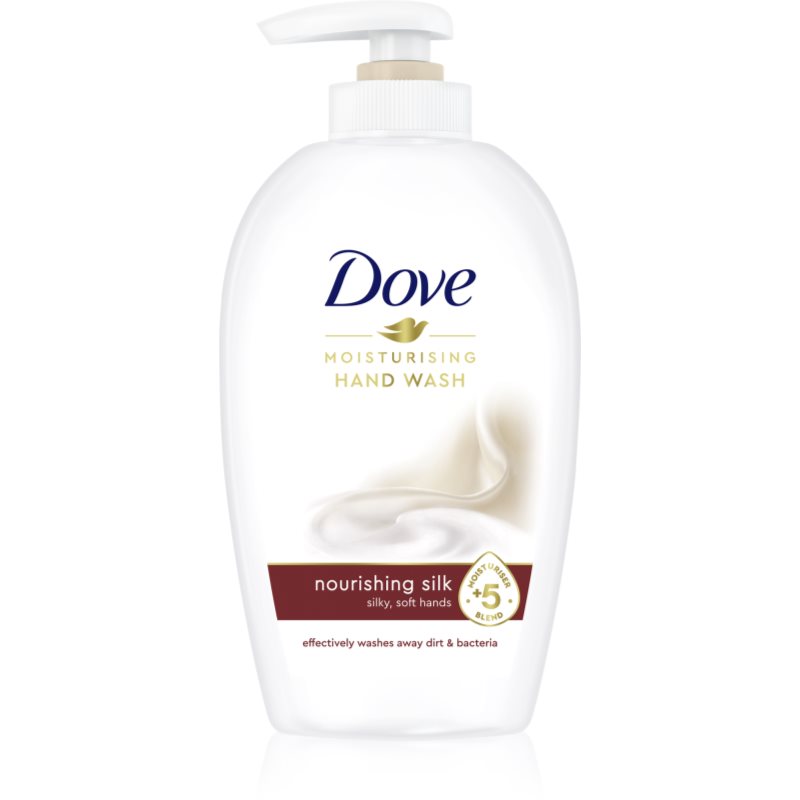 Dove Silk Fine folyékony szappan pumpás fehér orchidea 250 ml-Eredeti