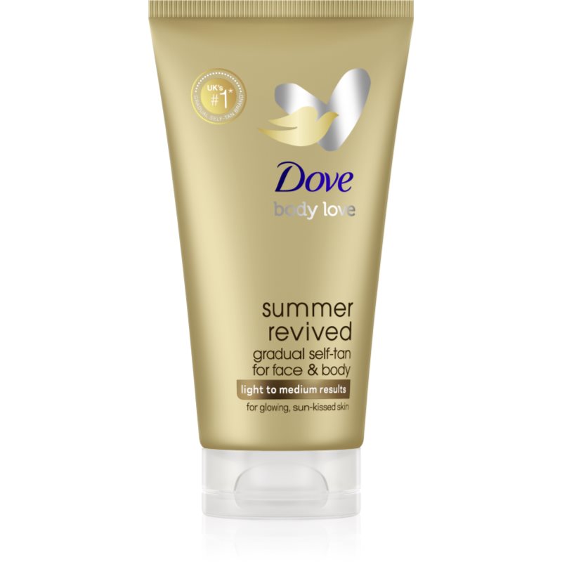 Dove Summer Revived önbarnító tej arcra és testre árnyalat LIght to Medium 75 ml-Ár