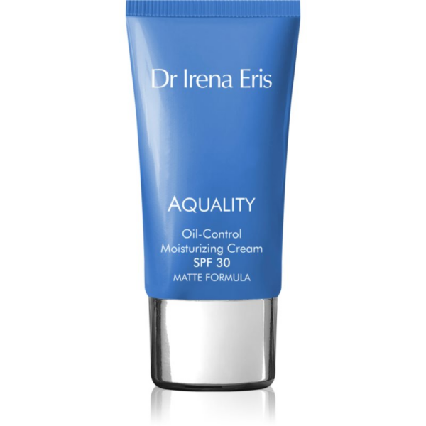 Dr Irena Eris Aquality Oil-Control Moisturizing Cream mélyen hidratáló krém a ráncok ellen SPF 30 50 ml-Ár Dr Irena Eris Aquality Oil-Control Moisturizing Cream mélyen hidratáló krém a ráncok ellen SPF 30 50 ml-Ár