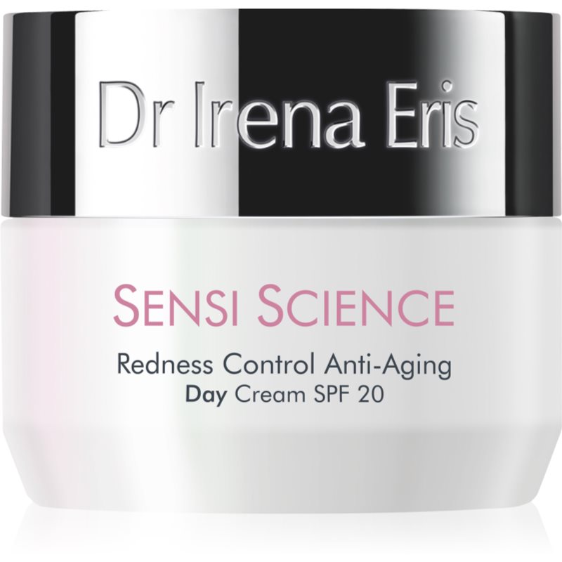 Dr Irena Eris Sensi Science Redness Control Anti-Aging Day Cream intenzív kisimító nappali krém a ráncok ellen SPF 20 50 ml-Ár