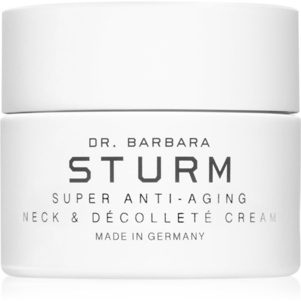 Dr. Barbara Sturm Super Anti-Aging Serum Neck and Décolleté Cream feszesítő krém nyakra és dekoltázsra a bőr öregedése ellen 50 ml-Ár