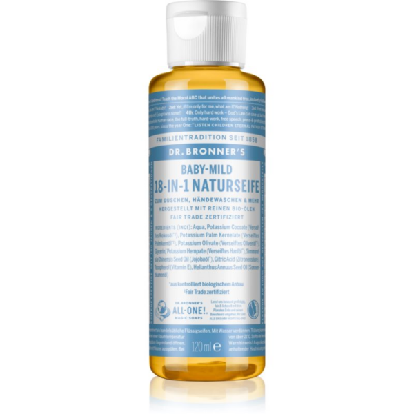 Dr. Bronner’s Baby-Mild folyékony univerzális szappan parfümmentes 120 ml-Ár