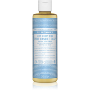 Dr. Bronner’s Baby-Mild folyékony univerzális szappan parfümmentes 240 ml-Eredeti
