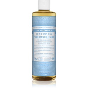 Dr. Bronner’s Baby-Mild folyékony univerzális szappan parfümmentes 475 ml-Eredeti
