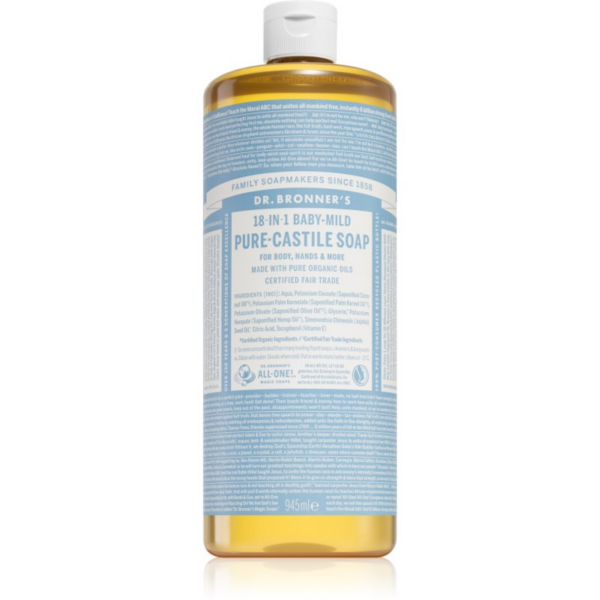 Dr. Bronner’s Baby-Mild folyékony univerzális szappan parfümmentes 945 ml-Ár