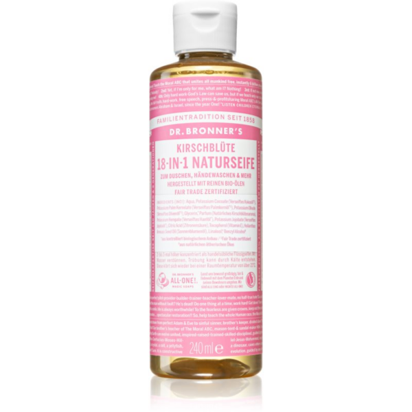 Dr. Bronner’s Cherry Blossom 18-in-1 Liquid Soap folyékony univerzális szappan 240 ml-Ár