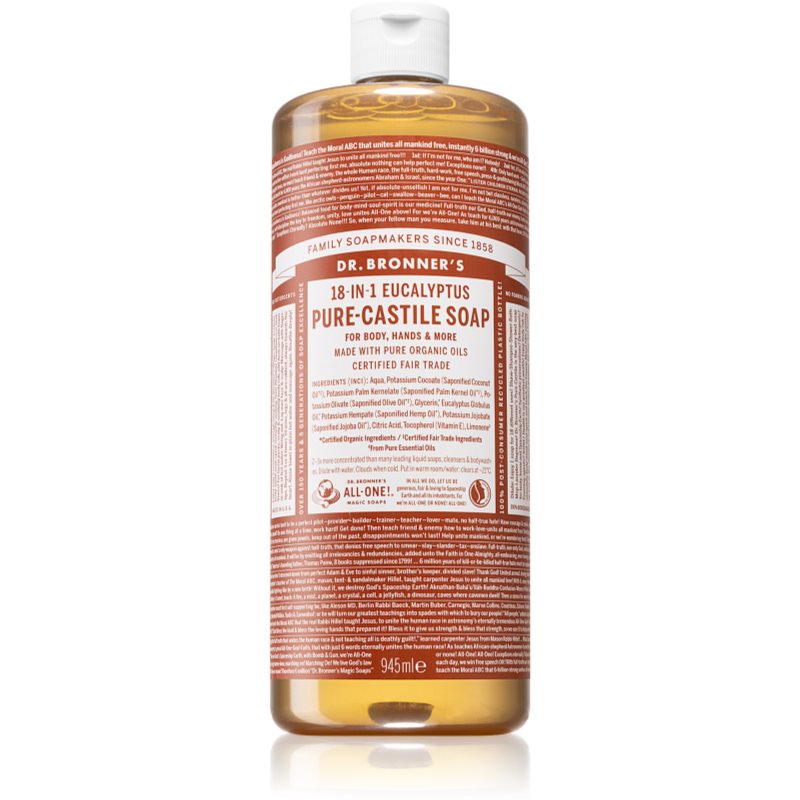 Dr. Bronner’s Eucalyptus folyékony univerzális szappan 945 ml-Ár