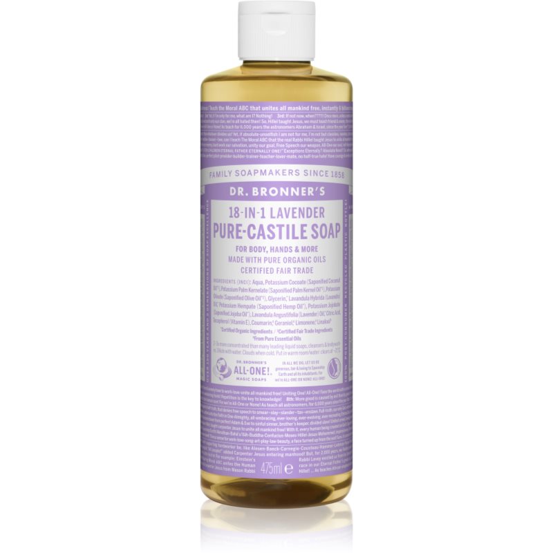 Dr. Bronner’s Lavender folyékony univerzális szappan 475 ml-Eredeti
