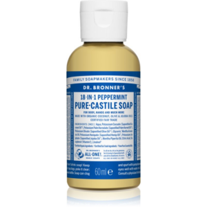 Dr. Bronner’s Peppermint folyékony univerzális szappan 60 ml-Eredeti