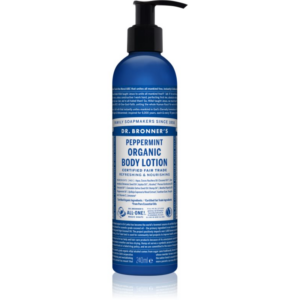 Dr. Bronner’s Peppermint frissítő testápoló tej hidratáló hatással 240 ml-Eredeti