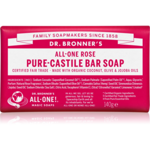 Dr. Bronner’s Rose Szilárd szappan 140 g-Eredeti