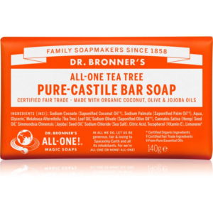Dr. Bronner’s Tea Tree Szilárd szappan 140 g-Eredeti
