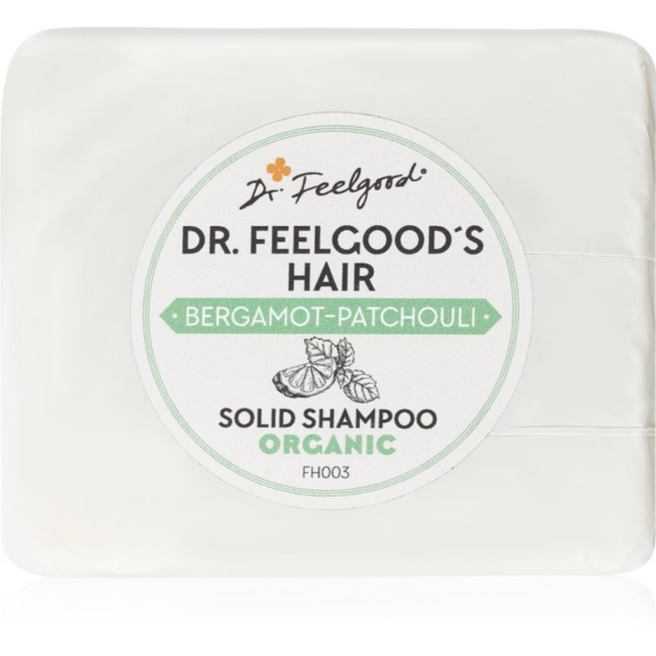 Dr. Feelgood Bergamot-Patchouli organikus szilárd sampon 100 g-Eredeti