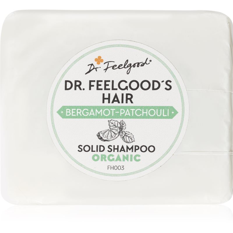 Dr. Feelgood Bergamot-Patchouli organikus szilárd sampon 100 g-Eredeti