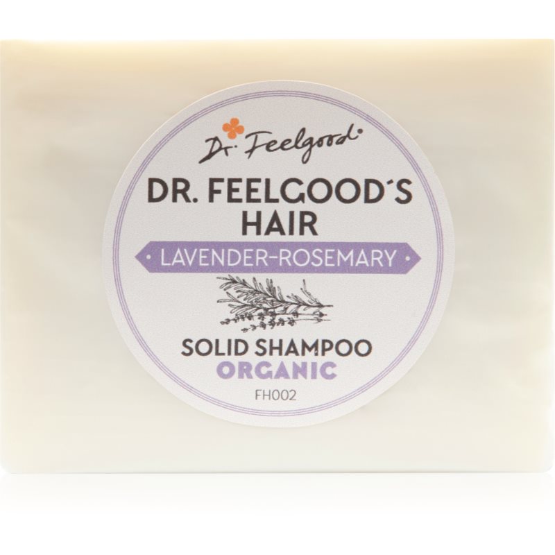 Dr. Feelgood Lavender & Rosemary organikus szilárd sampon 100 g-Eredeti