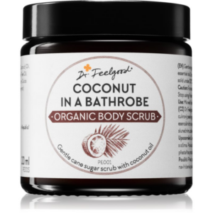 Dr. Feelgood Organic Coconut in a Bathrobe cukros peeling kókuszolajjal 120 ml-Eredeti