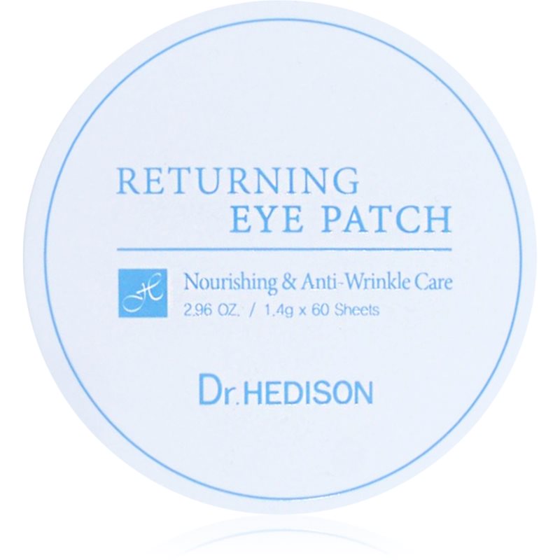 Dr. HEDISON Nourishing & Anti-Wrinkle Care hidrogél maszk a szem körül sötét karikákra 60 db-Ár