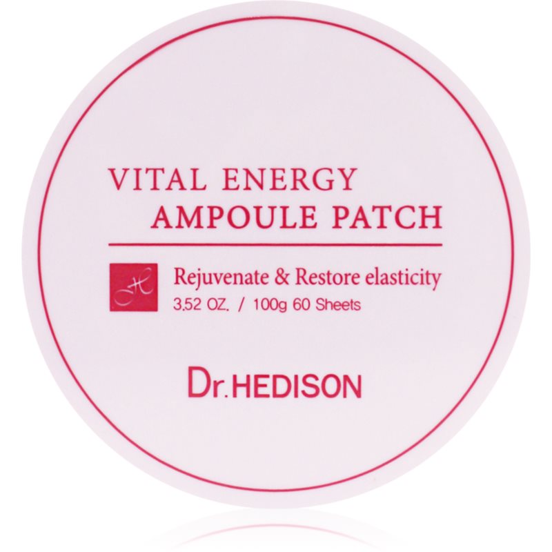 Dr. HEDISON Rejuvenate & Restore Elasticity hidrogél maszk a szem körül öregedés ellen 60 db-Ár