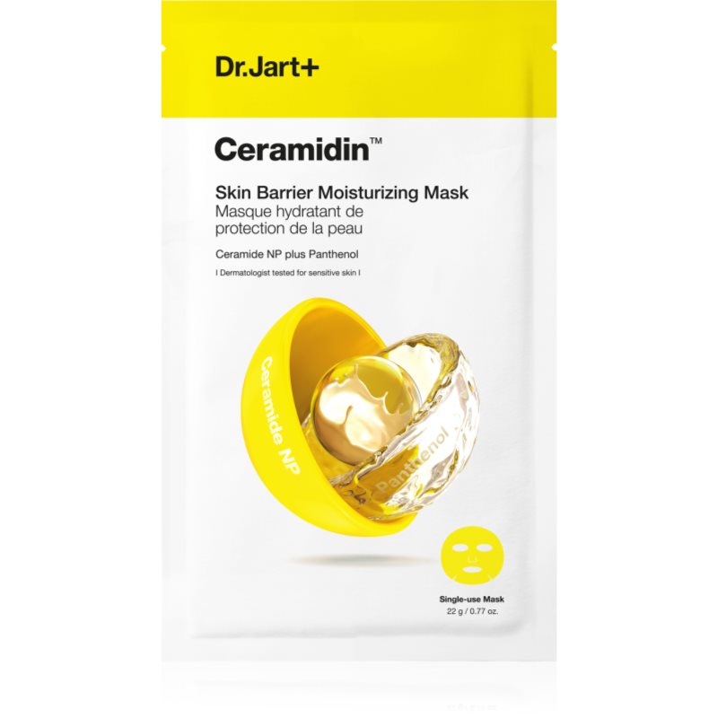 Dr. Jart+ Ceramidin™ Skin Barrier Moisturizing Face Mask hidratáló maszk ceramidokkal 22 g-Ár