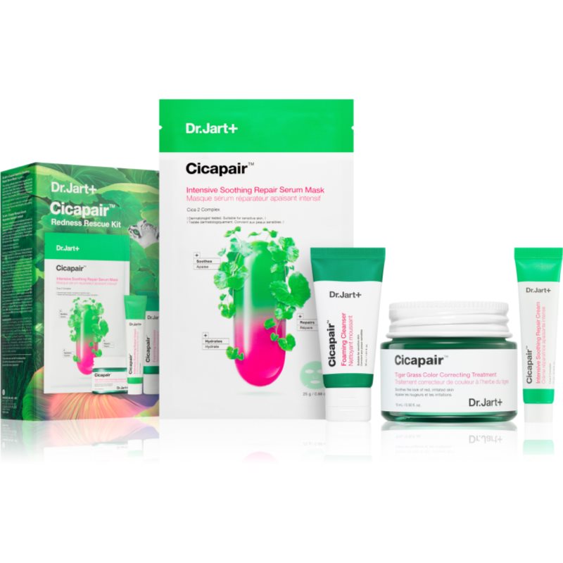 Dr. Jart+ Cicapair™ Redness Rescue Set ajándékszett az érzékeny arcbőrre