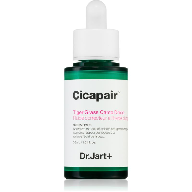 Dr. Jart+ Cicapair™ Tiger Grass Camo Drops SPF 35 gyengéd tonizáló fluid 30 ml-Ár