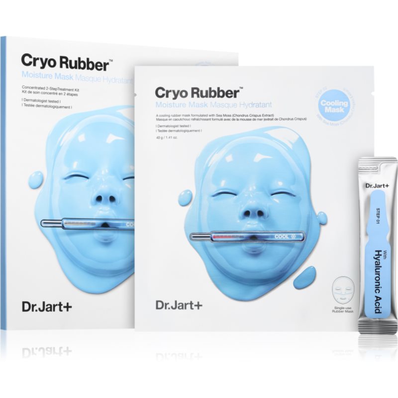 Dr. Jart+ Cryo Rubber™ with Moisturizing Hyaluronic Acid hidratáló fátyolmaszk hialuronsavval 1 db-Ár