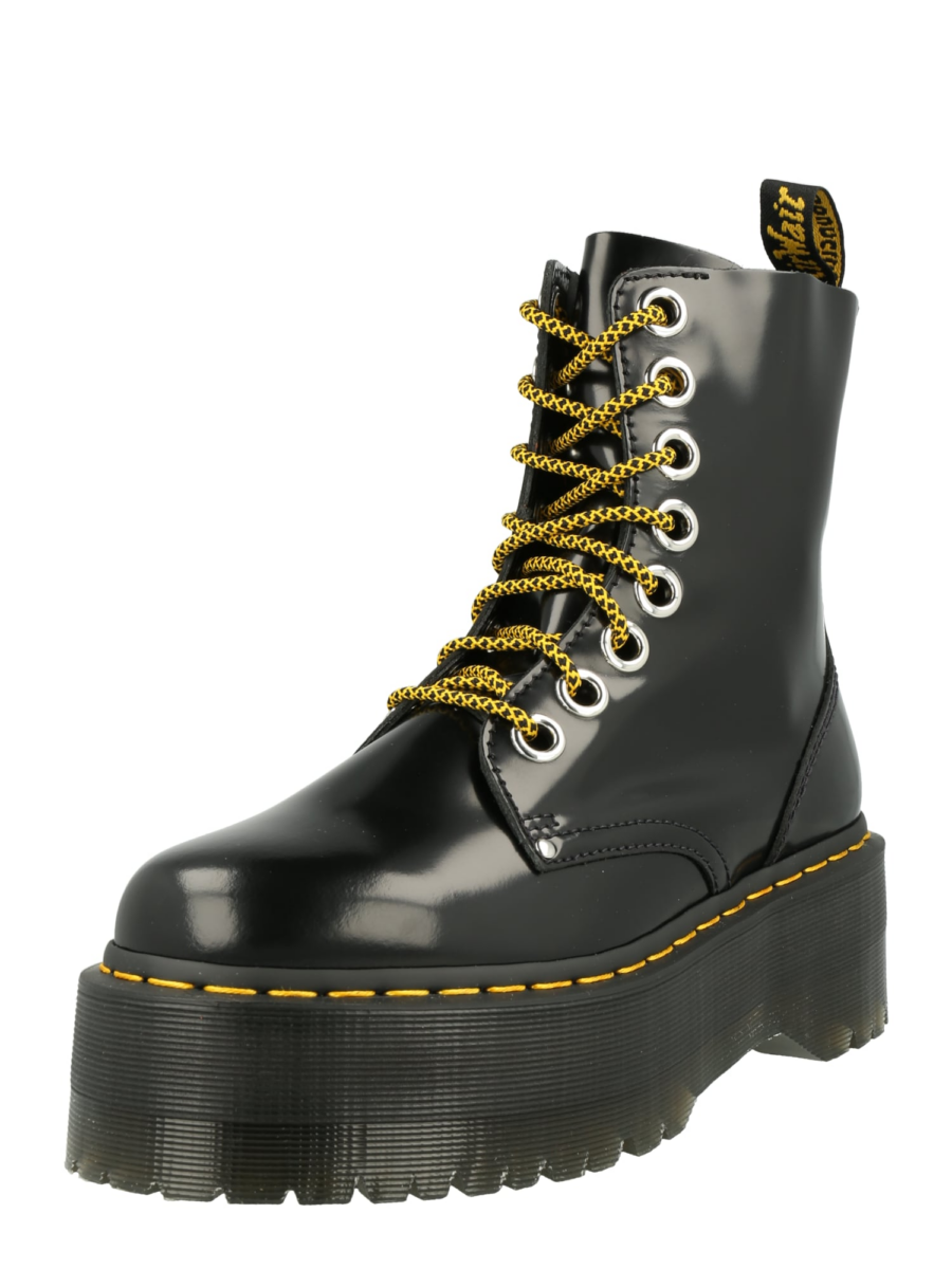 Dr. Martens Fűzős rövid szárú csizmák 'Max'  sötétsárga / fekete-Hungary