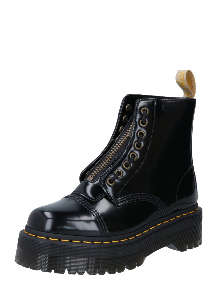 Dr. Martens Fűzős rövid szárú csizmák 'Sinclair'  sárga / fekete-hu