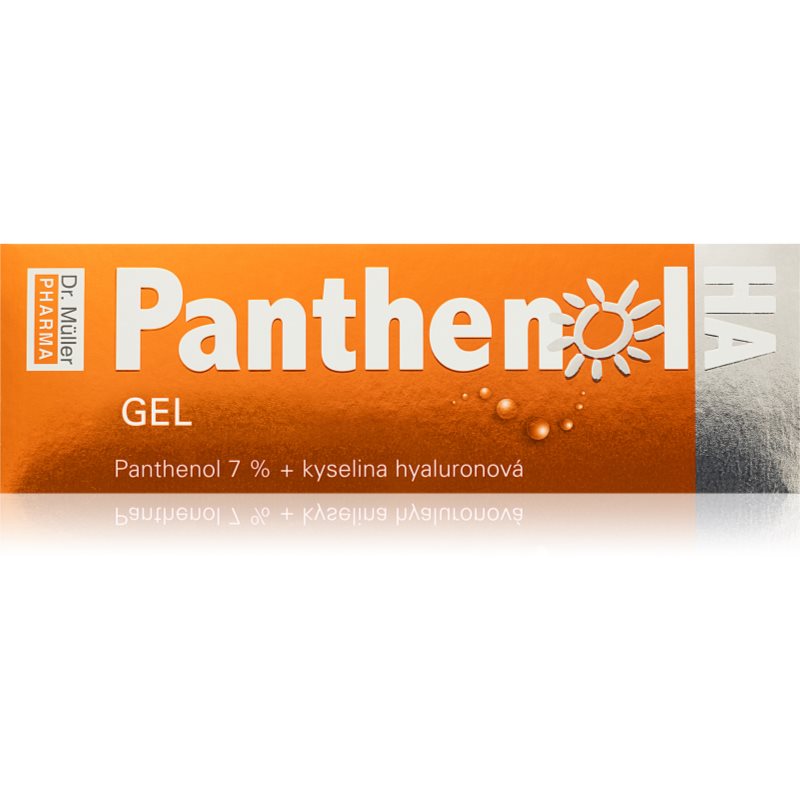 Dr. Müller Panthenol HA gel 7% nyugtató napozás utáni gél hialuronsavval 110 ml-Ár
