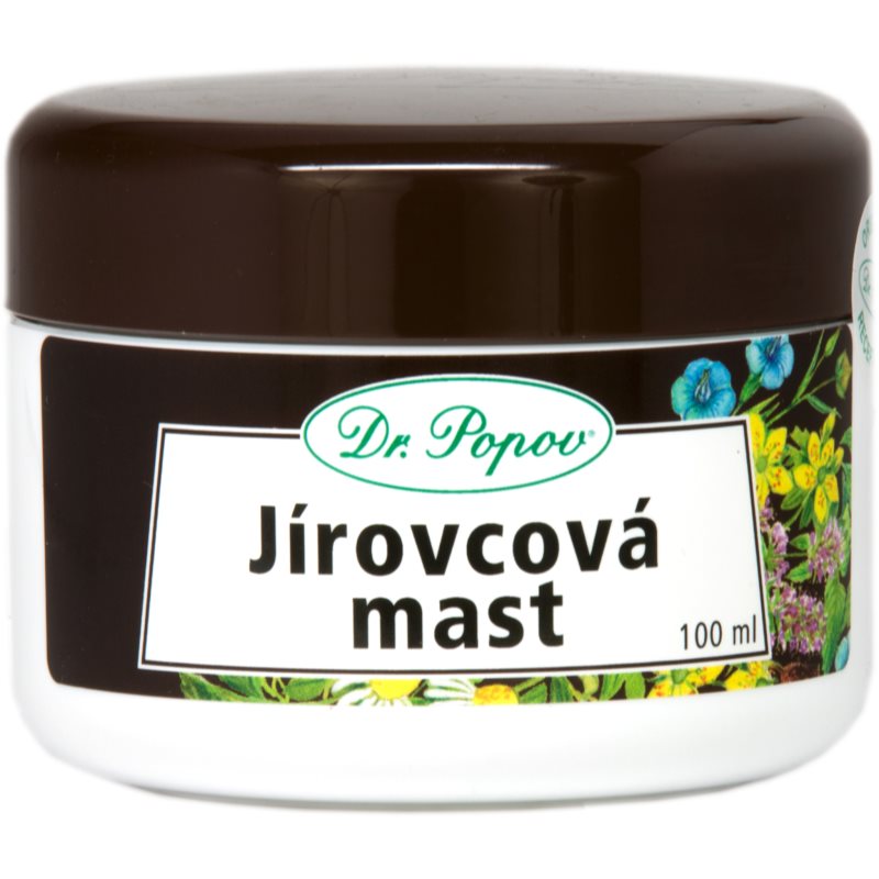 Dr. Popov Herbal ointments Horse chestnut zsír a fájdalom és az ízületek merevségének megszüntetésére 100 ml-Ár