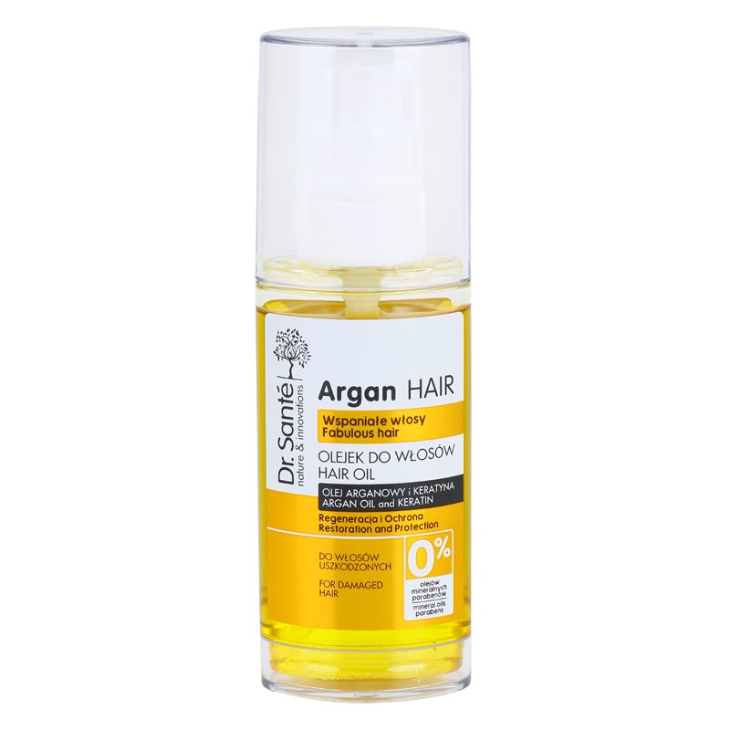Dr. Santé Argan regeneráló szérum a károsult hajra 50 ml-Eredeti