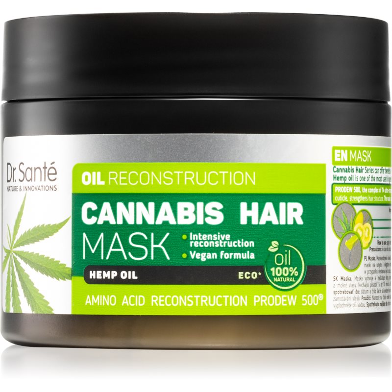Dr. Santé Cannabis regeneráló maszk a károsult hajra 300 ml-Ár