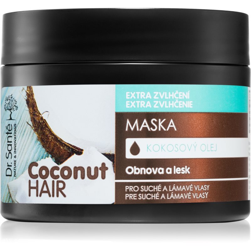 Dr. Santé Coconut hidratáló maszk a száraz és törékeny haj fényéért 300 ml-Ár