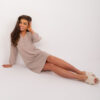 Dress-D73761M30427A-dark beige