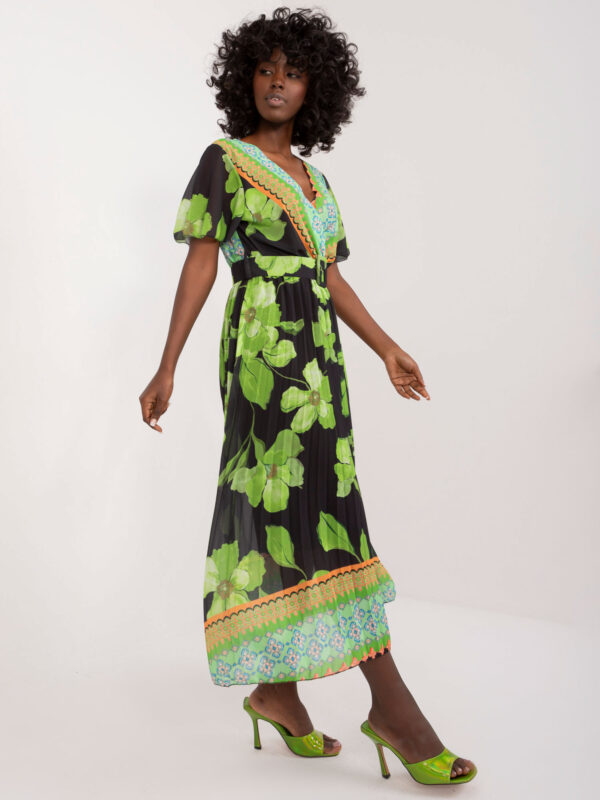 Dress-DHJ-SK-11331-5.19-black-green