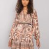 Dress-DHJ-SK-15053.61-beige