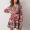 Dress-DHJ-SK-15053.61-burgundy