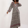 Dress-DHJ-SK-16656.13X-black-beige