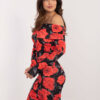 Dress-DHJ-SK-18688.36-black-red