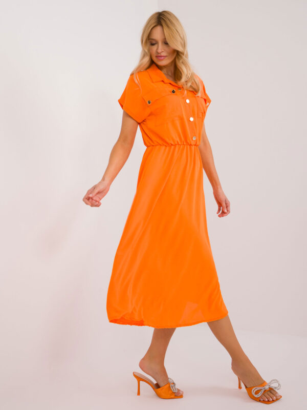 Dress-DHJ-SK-19002.31-Orange