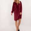 Dress-DHJ-SK-19890.86P-burgundy