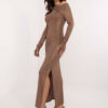 Dress-DHJ-SK-20093.17-brown