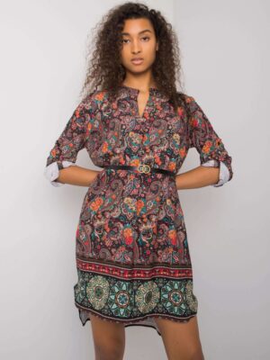 Dress-DHJ-SK-5766.60-black-red