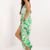 Dress-DHJ-SK-7772.25-white-green