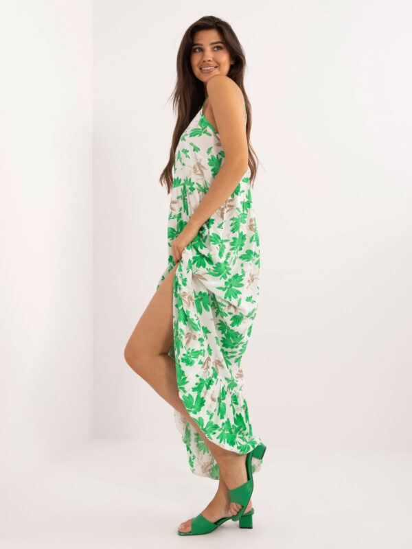Dress-DHJ-SK-7772.25-white-green