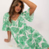 Dress-DHJ-SK-85808.16-white-green