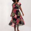 Dress-DHJ-SK-8839-5.91-Black-Red