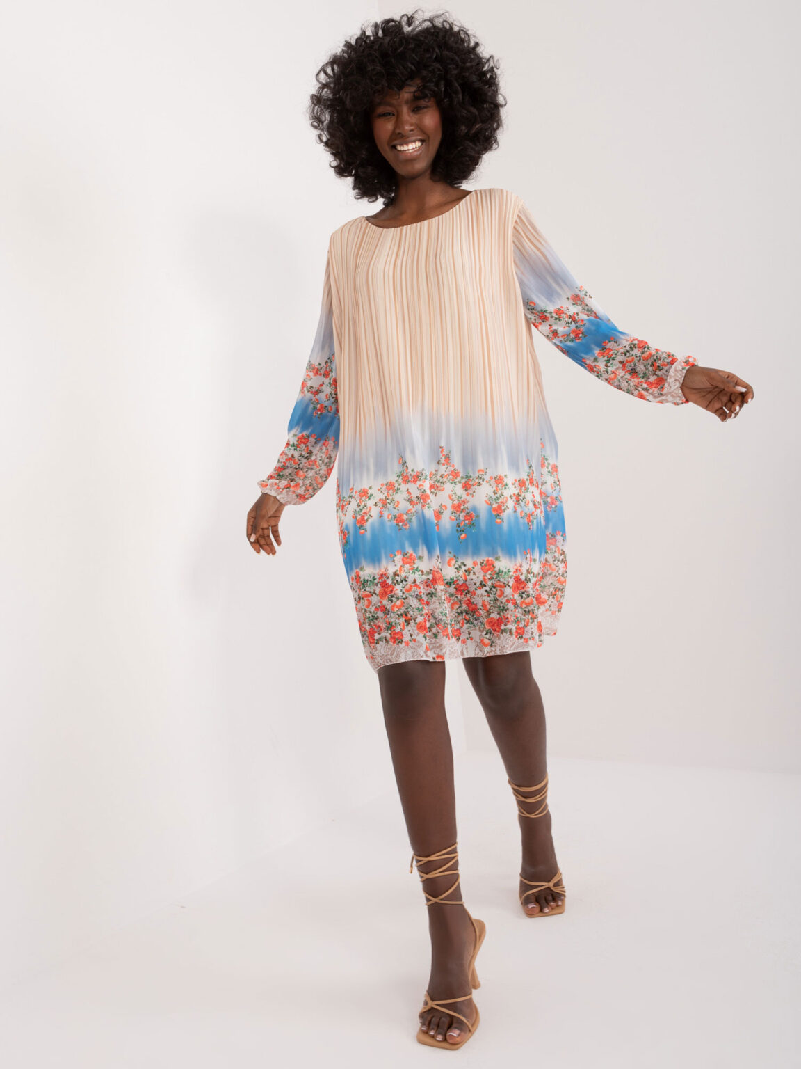 Dress-DHJ-SK-N8524.14X-beige