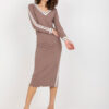 Dress-FA-SK-8297.18P-brown