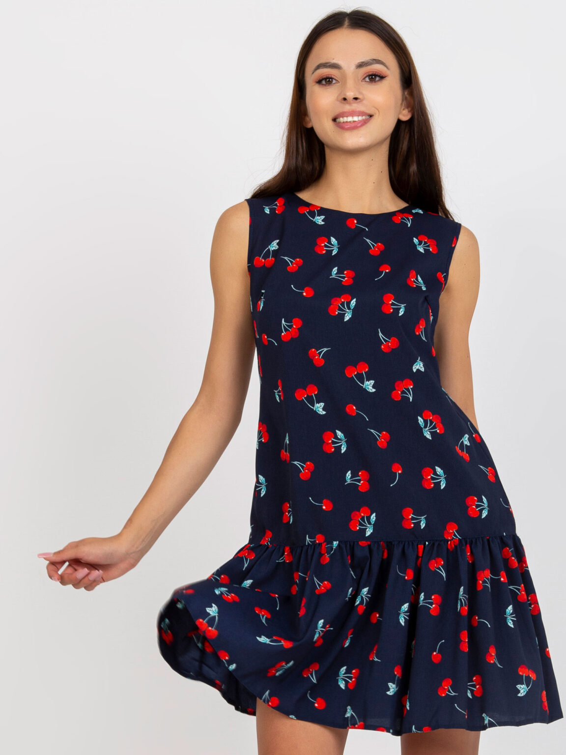 Dress-LK-SK-506962-1.63P-navy blue